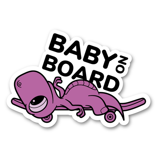 Baby On Board Sticker - Style 06