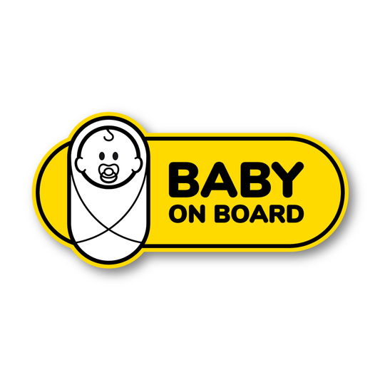 Baby On Board Sticker - Style 04