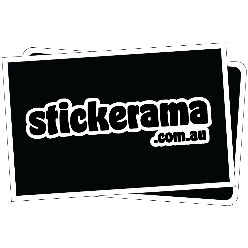 Rectangle Die Cut Stickers Australia – Stickerama