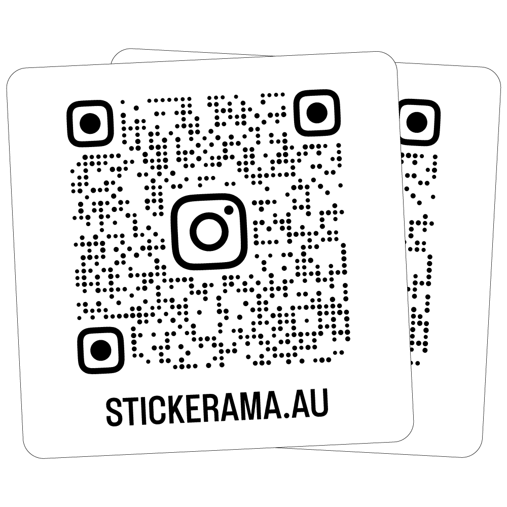 Instagram QR Code Stickers - Stickerama