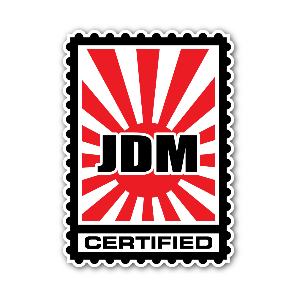JDM Certified Sticker
