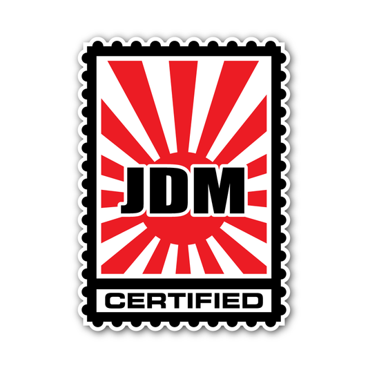JDM Certified Sticker