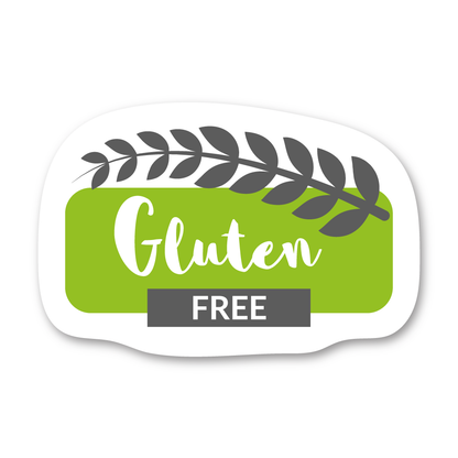 Gluten Free Sticker Sheets - Style 01