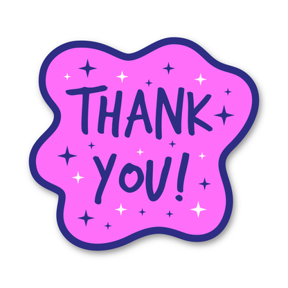 Thank You Sticker Sheets - Style 05