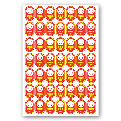 Thank You Sticker Sheets - Style 10