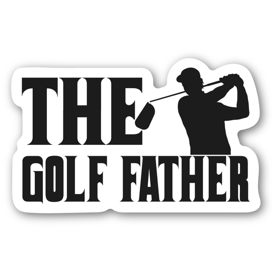The Golf Father Sticker