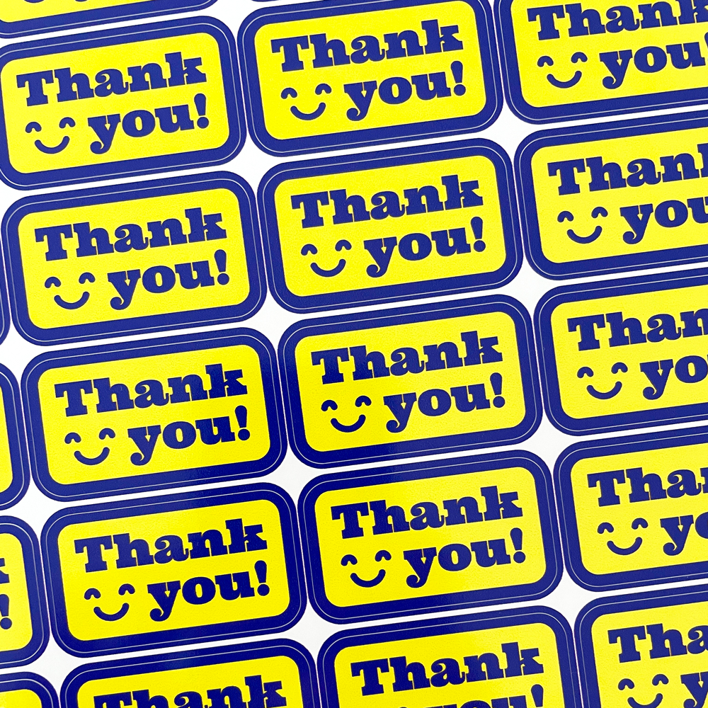 Thank You Sticker Sheets - Style 06