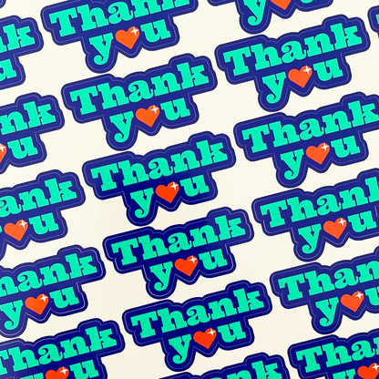 Thank You Sticker Sheets - Style 07